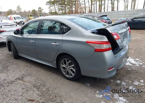 2013 Nissan Sentra Sr z USA, uszkodzony, nr VIN 3N1AB7AP7DL667100